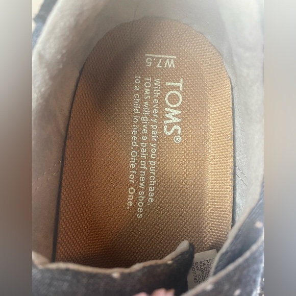 Toms Del Rey Shoes  size 7.5 - Picture 7 of 7